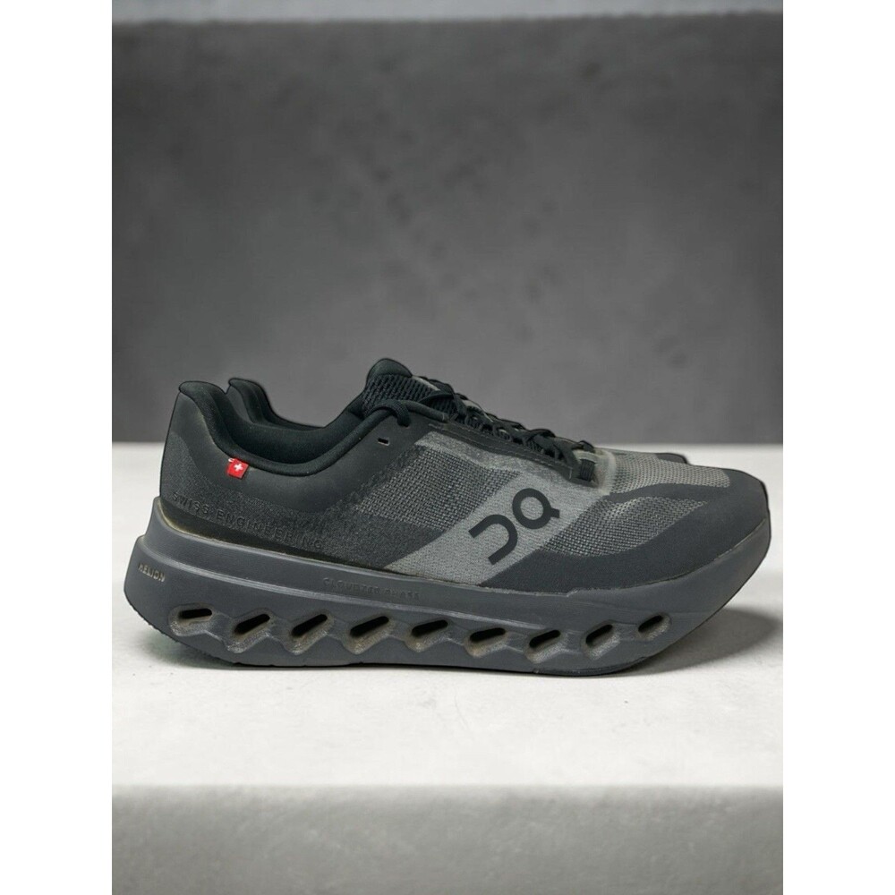 On Cloudsurfer Next Womens 10 Black Eclipse Running Shoes 3WE30050106